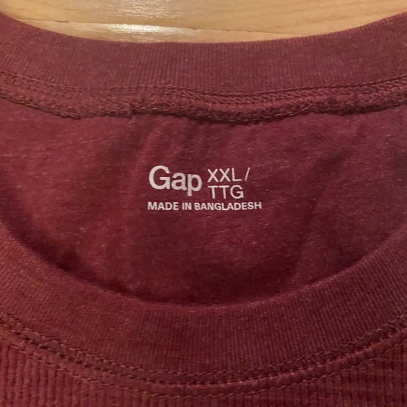 NWT GAP Men's Classic Long Sleeve Tee Size XXL - NEW - Picture 4 of 4